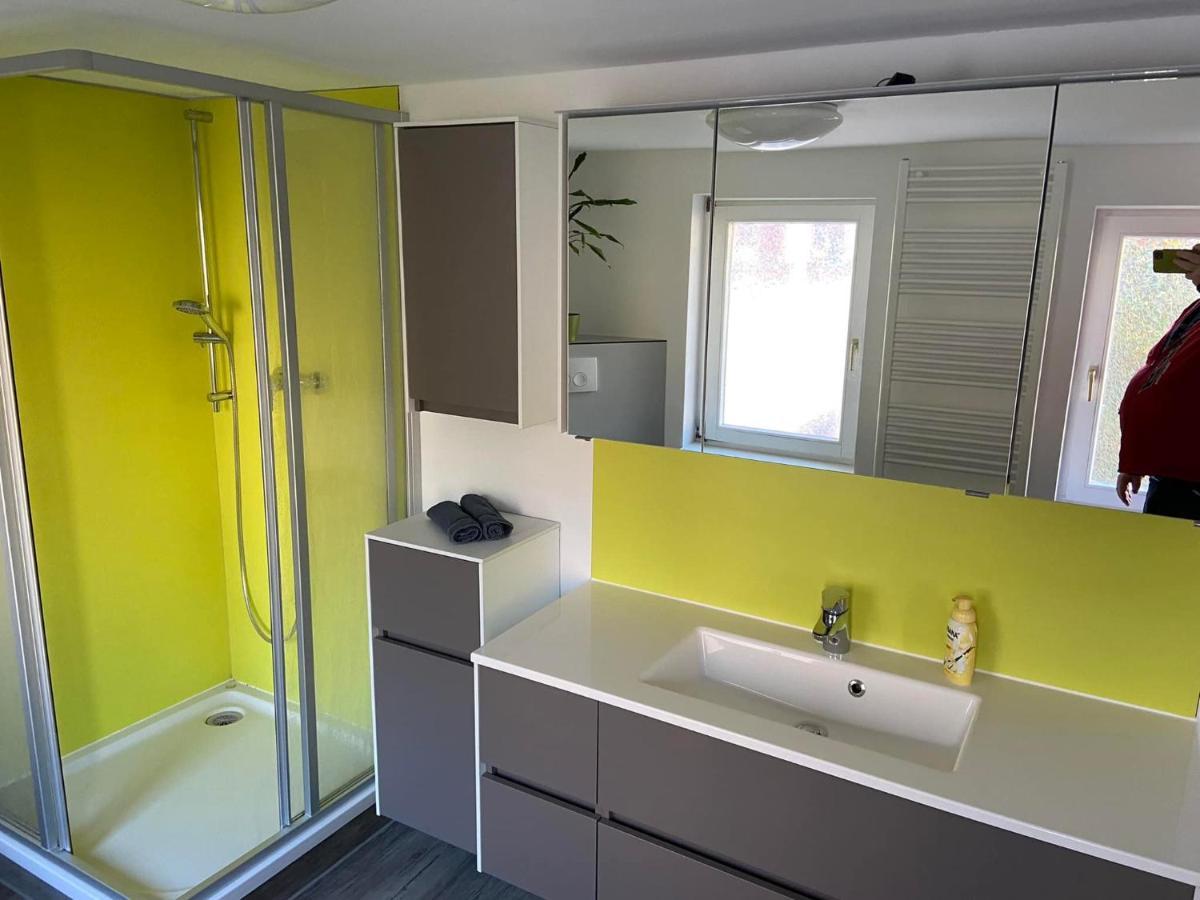 Wohnung Lukas Hainichen Esterno foto