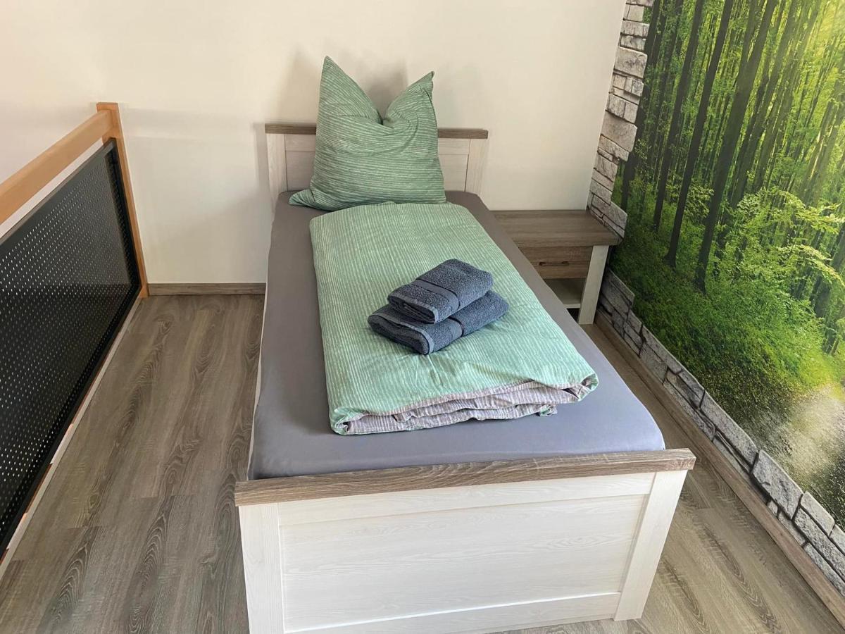 Wohnung Lukas Hainichen Esterno foto